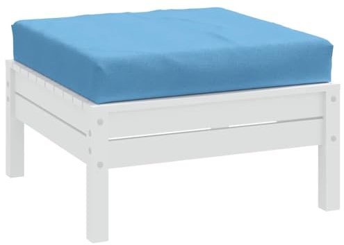 Comodo cuscino per pallet esterno con imbottitura in fibra di schiuma, tessuto in poliestere resistente ai raggi UV, ideale per giardino, patio, sedia o soggiorno, decorazione pratica
