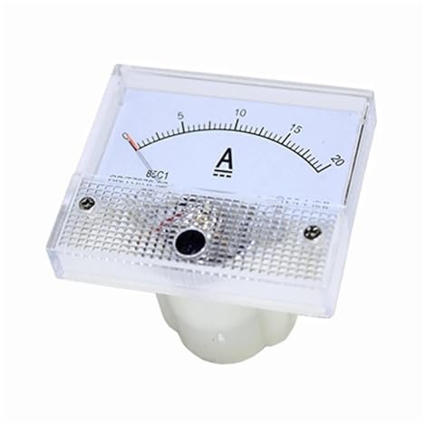 Amperometro analogico 85C1 Voltmetro analogico da pannello DC Amperometro Voltmetro Misuratore 1A 5A 10A 20A 30A 50A 75A 100A 150A 200A 250A 300A 400A 500A(1A)