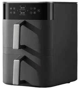Xiaomi Smart Double Stack Air Fryer 12L | 40-230°C Temperaturbereich; zwei synchronisierte Körbe; 14 Modi; großes HD-Display; Metall-Innenraum; App