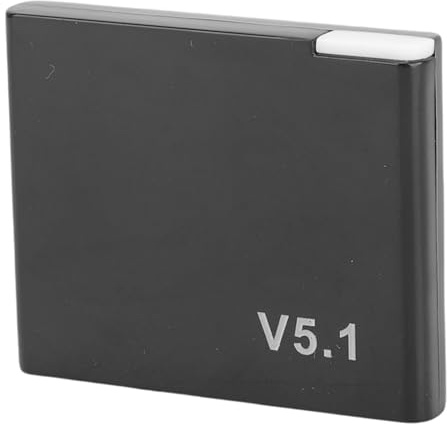 Asixxsix Receptor Bluetooth con Base para Altavoz, Adaptador Bluetooth 5.1 de 30 Pines, Receptor de Audio para Reproductor de Música, Teléfono, SoundDock, Altavoz, Receptor Adaptador