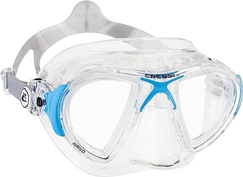 Cressi Nano Mask SIL Crystal/Frame Blue