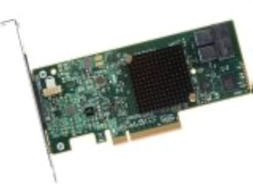 LSI LSI00406 MegaRAID SAS Controller (12GBps SAS, 8x PCI-e 3.0, RAID 0/1/5/10/50/JBOD) Green