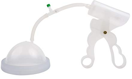 Fröhle BP001 Brustpumpe Solo Cup A mit Scherengriffvakuumpumpe für größere Brüste