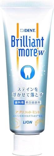 Lion Dent Brilliant More W Pâte à dents 90 g Abricot Menthe