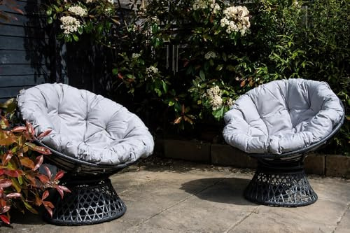 Signature Homes and Gardens SH&G Rattan Garden Furniture Set (Two Chair Set)