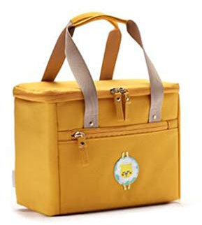 MXXHFC Isolierter Picknickkorb, weicher Kühlrucksack, Futteraufbewahrung hält Lebensmittel für Aktivitäten im Freien Immer frisch (Color : Pink) (Yellow)