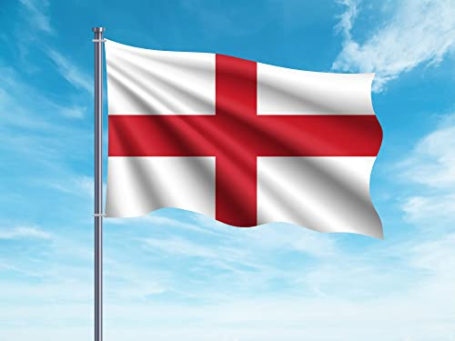 OEDIM England-Flagge | 150 x 85 cm | verstärkt und mit Nähten | Flagge mit 2 Metallösen und wasserdicht