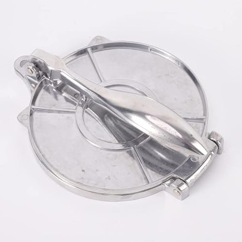 KOLUZ Tortilla Press, Aluminum Cast Iron Press Tortilla Press, Cast Aluminum Tortilla Maker, Tortilla Maker Cake Mould, Manual Flour Tortilla Press, Perfect for Making Torillas,C