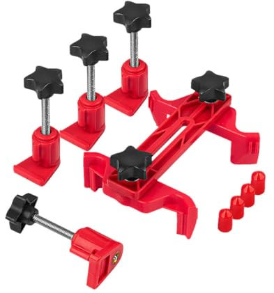 EIOLWJIEO Rotes Reparaturwerkzeug, Universal Nockenwellen Doppelt Konvex Zahnriemenhalterung, Getriebe Arretierwerkzeug, Auto, breites Anwendungsspektrum