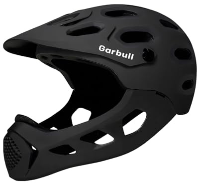 MEETHOO Mountainbike Helm-MTB Full Face Helm, Einstellbare Größe Fahrradhelm für Männer Frauen, 59-61cm