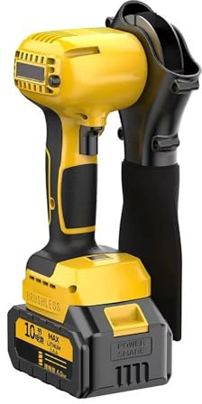 LeTkingok Grattoir Électrique à Écorce d'Arbre Fruitier, Batterie Lithium-Ion 21 V, Rechargeable, Multifonction, Imputrescible