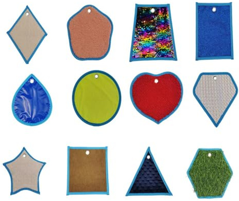 lopituwe Tappetini sensoriali per bambini, tappetino di apprendimento interattivo per le abilità linguistiche, tappetino da gioco educativo, giocattolo per lo sviluppo dei