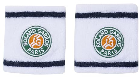 Roland Garros Schweißband Herren weiß