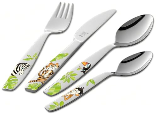 Zwilling Kinderbesteck 4-tlg. Jungle Kinderset Essbesteck NEU OVP