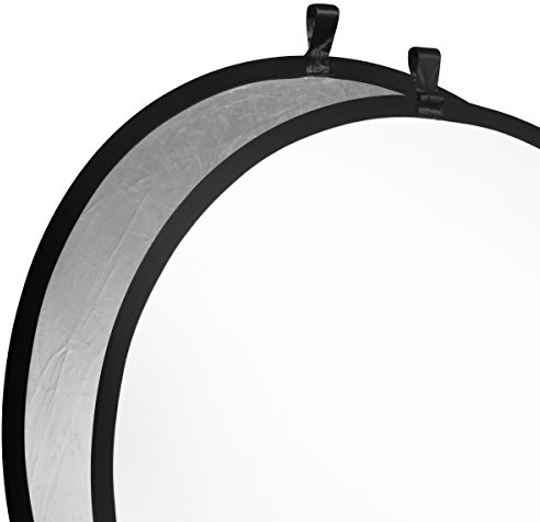 Walimex Faltreflektor (107 cm) silber/weiß
