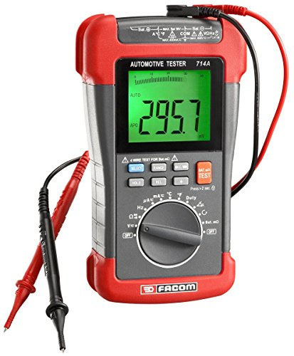 Composition multièmètre auto + pince ampéremètrique facom 714A1PB