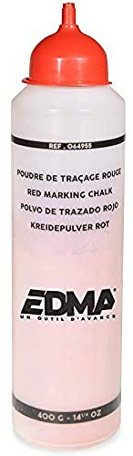 EDMA Poudre de Traçage, Rouge, 400 g
