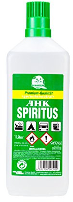 Robbyrob AHK Spiritus 1 L, Weiß, 9,5 x 5,5 x 28,5 cm