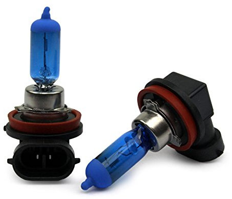 Jurmann Trade GmbH® 2x H8 65W Xenon Style Lampen für Nebelscheinwerfer, Halogen Birne, Xenon Look