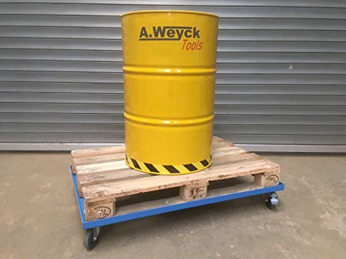 Palettenrollwagen 122x82cm 400kg für Europaletten SZAGATO | Paletten Rollwagen Europalette Wagen