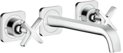 AXOR Citterio E 3-Hole Basin Tap with 22 cm Spout