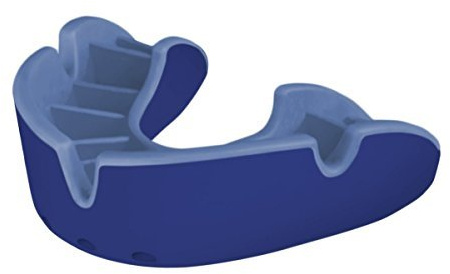 OPRO Zahnschutz Silver Junior blue/light blue