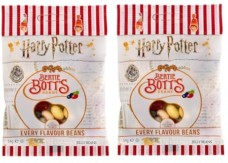 Jelly Belly Bertie Bott’s Harry Potter, lot de 2 x 54 g | Haricots Bean Boozled inspirés de l’univers magique, produits validés pour l’Union européenne et réunis en deux paquets