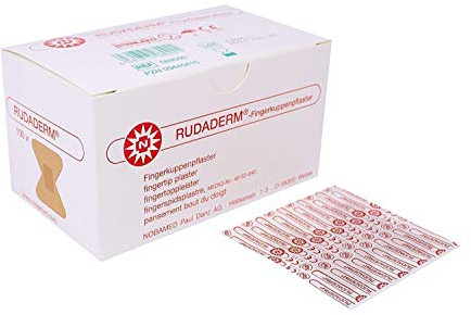 100 fingertoppsplåtar små plåster förbandsplatta