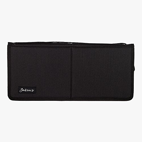 Jackson's Large Brush Easel Case Black Nylon 39cm Zip for Brush Storage Transport