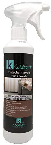 Spray Détachant Textile à Sec, Prêt à l’Emploi, 500mL - Nettoyeur Canapé Tissu, Vêtements, Tapis, Sièges