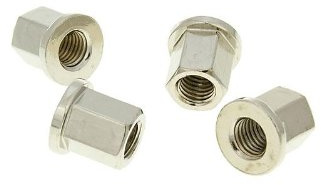 Mutter Zylinderkopf Naraku 4er Set - M7 für MBK Evolis 50