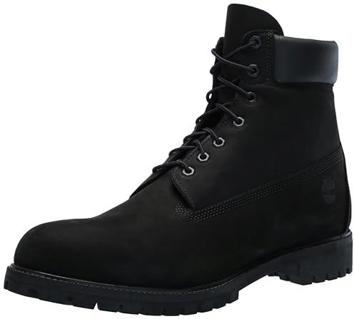 Timberland 6 inch Premium Waterproof-c10073 - Stivaletti Uomo, Nero (Black Nubuck)