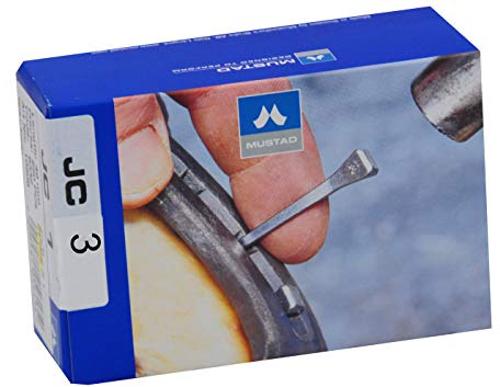 Mustad Hufnagel Hufnägel Länge 57 mm JC 3, 250 Stück in Packung