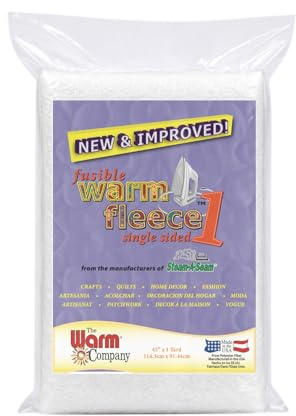 The Warm Company 1881 fleece 1, volymfleece kan strykas på ena sidan, 91 x 114 cm, 100% PES