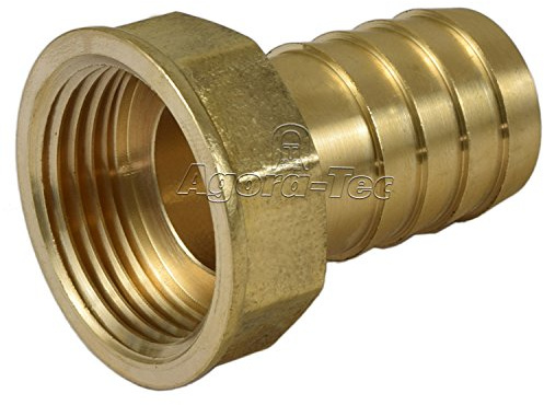 Agora-Tec Messing Schlauchtülle 1 Zoll (30,3mm) IG