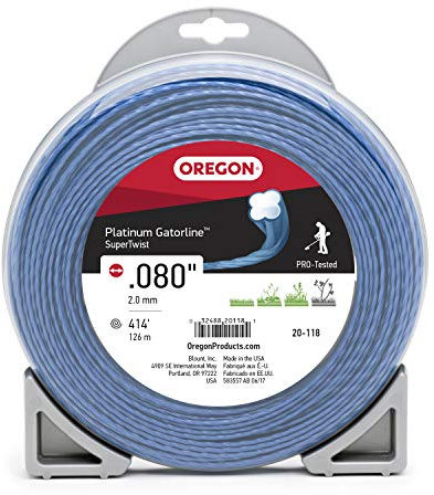 Oregon 20-108 Platinum Gatorline Fil pour Coupe-Bordures Épaisseur 0,4 cm
