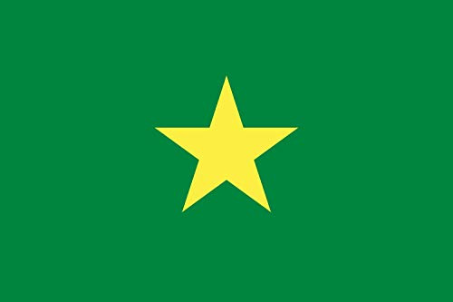 magFlags Drapeau XL Sénégal en 1958 avant l indépendance | drapeau paysage | 2.16m² | 120x180cm