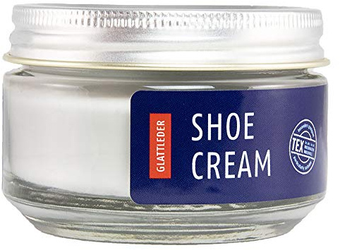 Shoeboy's Shoe Cream - pflegende Schuhcreme im Tiegel für hochwertige Glattleder, perlgrau, 1er Pack (1 x 50 ml)