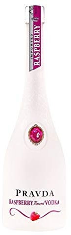 Pravda Vodka Raspberry - Wodka aus Polen, 0,7l Flasche