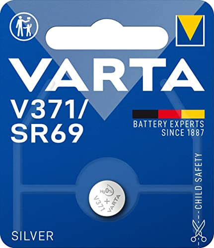 VARTA Batteries Electronics V371 button cell battery 1-pack, Button cells in original blister pack of 1