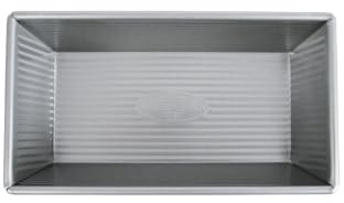 USA Pan Nonstick Standard Bread Loaf Pan, 1 Pound, Aluminized Steel