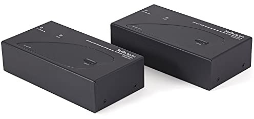 StarTech Extendeur Console KVM USB Double VGA sur Cat5 - 200m (SV565DUTPU) | Transmetteur KVM, 1920x1200, 2 câbles UTP, Compatible commutateur KVM existant
