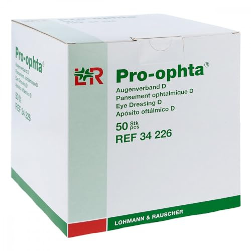 PRO-OPHTA Augenverband D 50 St
