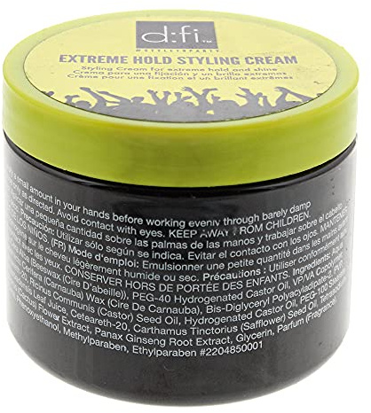 D:FI EXTREME HOLD STYLING CREAM Haarstylingcreme Extremer Halt und Glanz, 150g