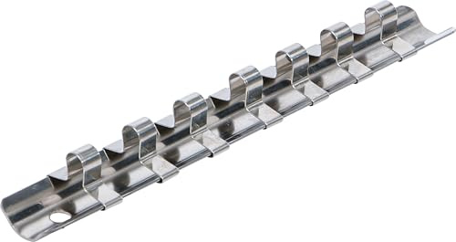 BGS 2316 | Aufsteckschiene mit 7 Clips | 6,3 mm (1/4)