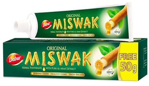 Misk of Jannah DENTIFRICE SIWAK ORIGINAL DABUR 170 GR (grand format) expedié en 24H