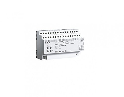 Gira 216100 Jalousieaktor 8-Fach 230V AC, KNX Einflächenbedienung REG