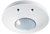ESYLUX 4708725 Decken-Präsenzmelder 360 Grad Unterputz, Bus, FB PD-Atmo 360i-8 T KNX