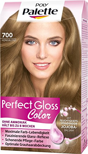 Poly Palette Perfect Gloss Color Tönung, 700 Honigblond, 3er Pack (3 x 115 ml)