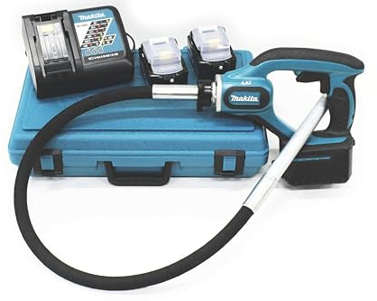 Makita DVR450RME – Compresor de cemento (18 V, 1 pieza, color turquesa/negro, dvr450rte